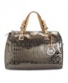 MICHAEL Michael Kors Handbag, Jet Set Monogram Grayson Satchel